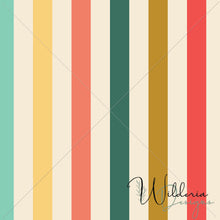 Load image into Gallery viewer, "Surfs Up" Retro Stripe Vertical