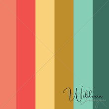 Load image into Gallery viewer, "Surfs Up" Wide Stripe Vertical