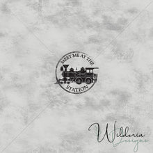 Load image into Gallery viewer, Train Cars Coordinating Panel Set - Grunge