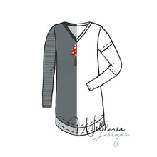 Load image into Gallery viewer, V-Neck Tunic