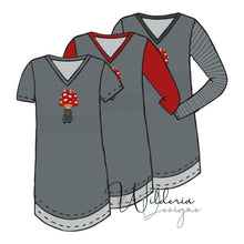 Load image into Gallery viewer, V-Neck Tunic