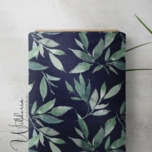 Load image into Gallery viewer, Watercolour Ruscus - Navy