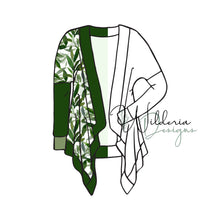 Load image into Gallery viewer, Waterfall Cardigan Mockup