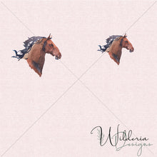 Load image into Gallery viewer, Wild Horses Collection - Pink Linen