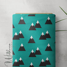Load image into Gallery viewer, "Woodland Dreams" Mountains - Teal
