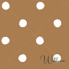 Load image into Gallery viewer, "Woodland Dreams" Sketchy Dots - Brown