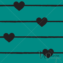 Load image into Gallery viewer, "Woodland Dreams" Sketchy Hearts