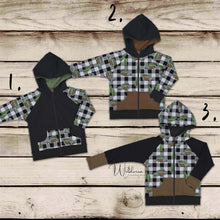 Load image into Gallery viewer, Zip Up Raglan