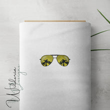 Load image into Gallery viewer, Beach Sunglasses Panel - Yellow