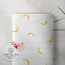 Load image into Gallery viewer, Watercolour Bananas - White