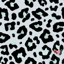Load image into Gallery viewer, Heathered Leopard - Blue Ice Sparkle