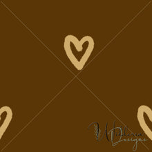 Load image into Gallery viewer, "My Little World" Collection Hearts - Sequoia
