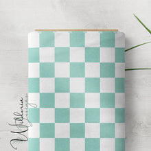Load image into Gallery viewer, "Emoji That!" Checkers - Muted Mint