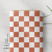 Load image into Gallery viewer, "Emoji That!" Checkers - Rusty Orange