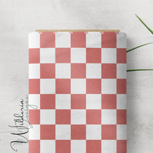 Load image into Gallery viewer, "Emoji That!" Checkers - Salmon