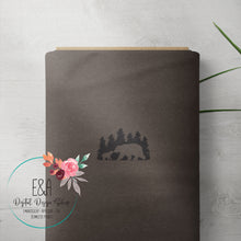 Load image into Gallery viewer, Bear Paws Coordinating Panel 20x18