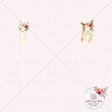 Load image into Gallery viewer, Floral Llama Linen Collection