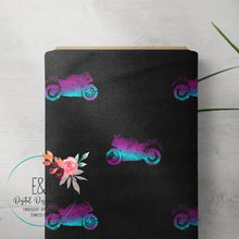Load image into Gallery viewer, Street Bike Seamless Design - Purple