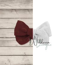 Load image into Gallery viewer, Handtied Linen Bow