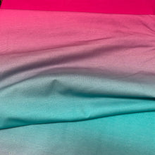 Load image into Gallery viewer, Large Scale Ombré - Pool Party - Cotton Lycra