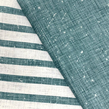 Load image into Gallery viewer, Textured Linen Stripe - Whale Coordinate - CL French Terry