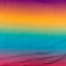 Load image into Gallery viewer, Large Scale Ombré - Rainbow - Bamboo Lycra