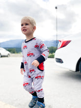 Load image into Gallery viewer, Vintage Cars - Red - CL French Terry