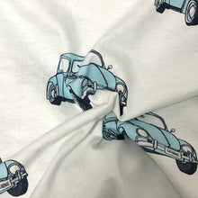Load image into Gallery viewer, Vintage Cars - 100% Tshirt Knit - Blue