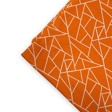 Load image into Gallery viewer, Geo - Orange - Cotton Lycra