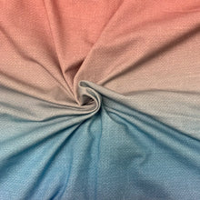 Load image into Gallery viewer, Large Scale Textured Ombré - Seafoam - Cotton Lycra 180 gsm