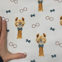 Load image into Gallery viewer, Llama in Glasses - Cotton Lycra