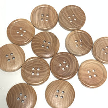 Load image into Gallery viewer, Wood Buttons (Set of 4)