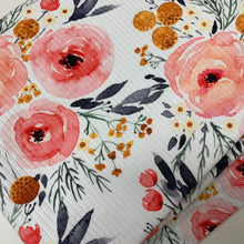 Load image into Gallery viewer, Mountain Florals on Cotton Rib Knit
