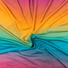 Load image into Gallery viewer, Large Scale Ombré - Rainbow - Bamboo Lycra