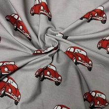 Load image into Gallery viewer, Vintage Cars - Red - CL French Terry