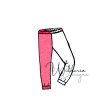 Load image into Gallery viewer, Elastic Jogger Set (Kangaroo Pocket and No Pocket) Mockup