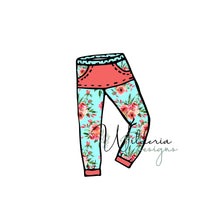 Load image into Gallery viewer, Elastic Jogger Set (Kangaroo Pocket and No Pocket) Mockup