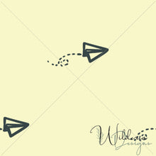 Load image into Gallery viewer, "My Little World" Collection Paper Airplane