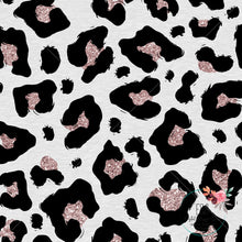 Load image into Gallery viewer, Heathered Leopard - Sparkle Pink/Light Grey