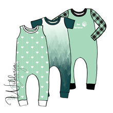 Load image into Gallery viewer, Romper Mockup - Short-, Long- Sleeve and Sleeveless Bundle