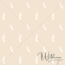 Load image into Gallery viewer, “Beginnings in Bloom" Twig Silhouette | Eggshell
