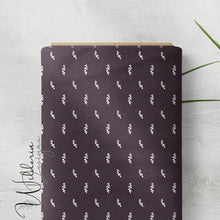 Load image into Gallery viewer, “Beginnings in Bloom" Twig Silhouette | Midnight Purple
