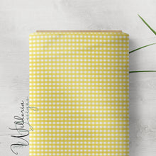 Load image into Gallery viewer, “Lemons &amp; Blossoms" - Gingham | Lemon
