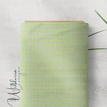 Load image into Gallery viewer, “Lemons &amp; Blossoms" - Gingham Linen | Olive
