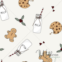 Load image into Gallery viewer, &quot;Muted Christmas&quot; Holiday Milk &amp; Cookies
