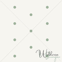 Load image into Gallery viewer, &quot;Muted Christmas&quot; Mini Dots - Green
