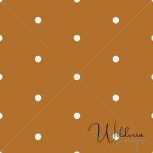 Load image into Gallery viewer, &quot;Muted Christmas&quot; Mini Dots - On Orange

