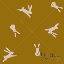 Load image into Gallery viewer, &quot;Muted Garden&quot; Bunnies - Goldenrod
