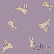 Load image into Gallery viewer, &quot;Muted Garden&quot; Bunnies - Periwinkle
