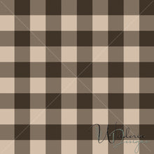 Load image into Gallery viewer, &quot;Muted Garden&quot; Gingham - Walnut
